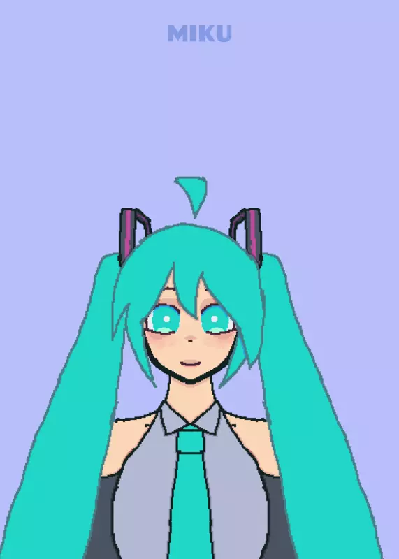 MIKU by @Sunset_Moth