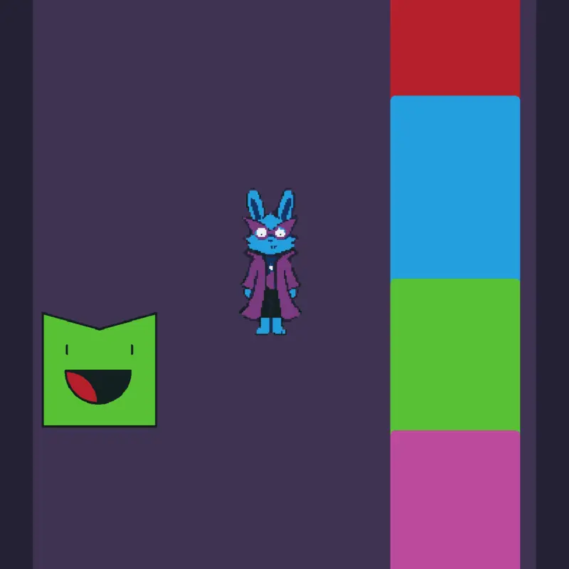 Deltarune movement and fan game start by @lunker