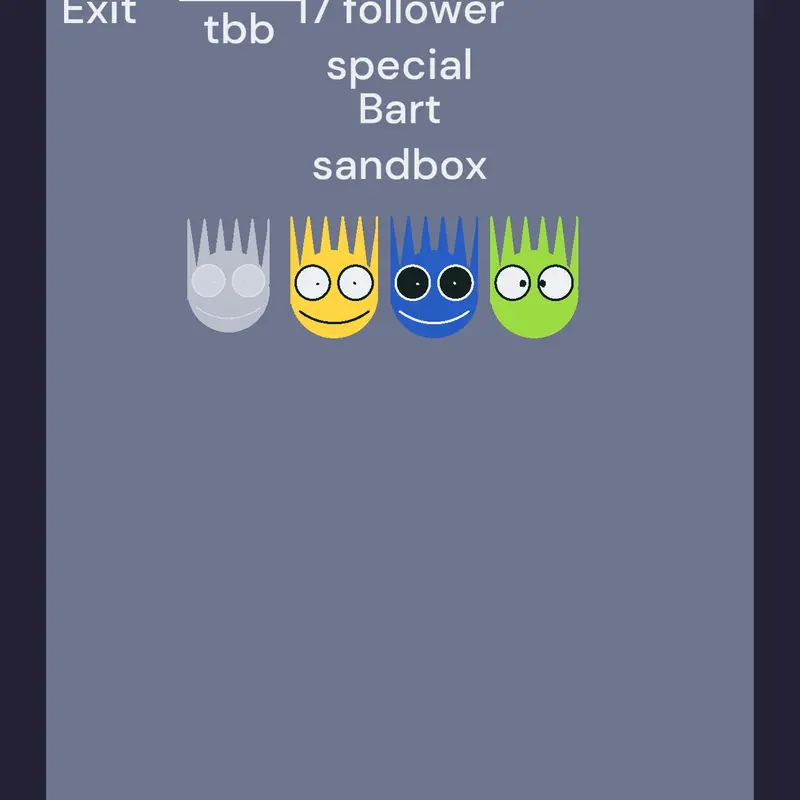 Bart sandbox v1 by @GodDemon