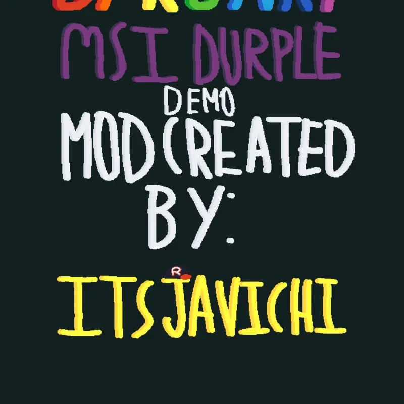 Sprunki MSI Durple Demo. by @ItsJavichi