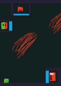 Ending horror game