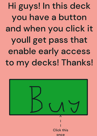 Early access for you!