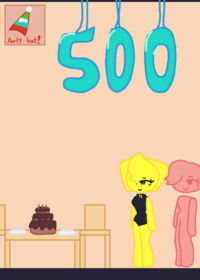 THANK U FOR 500 YAYY