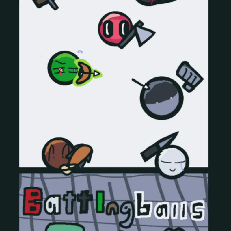 Battling Balls by @DarknessBlob