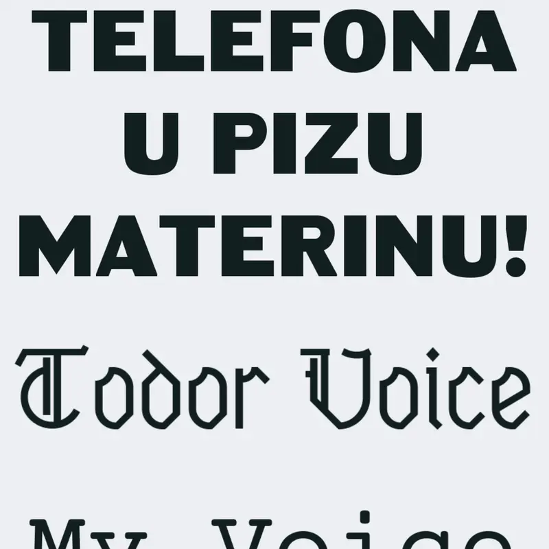 Yebo La Telefona U Pizu Materinu! by @Nikola_Miljkovic