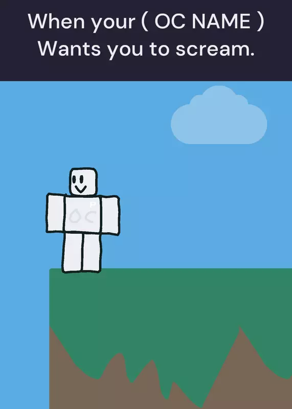 Replace roblox character OC with yours by @Dymmy2023_Animator
