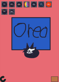 Miss circle cat oreo’s