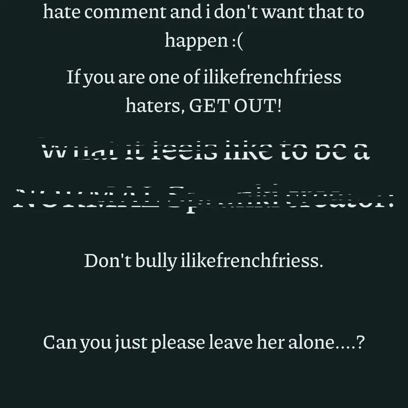 Don't bully her. by @kylo123
