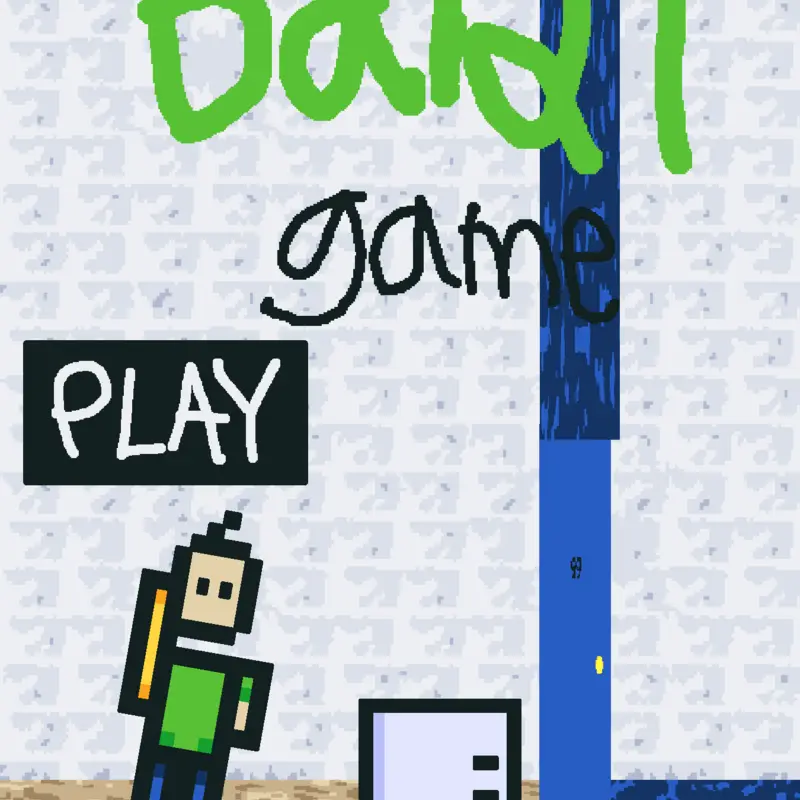 BALDI:THE GAME by @Oliver020916