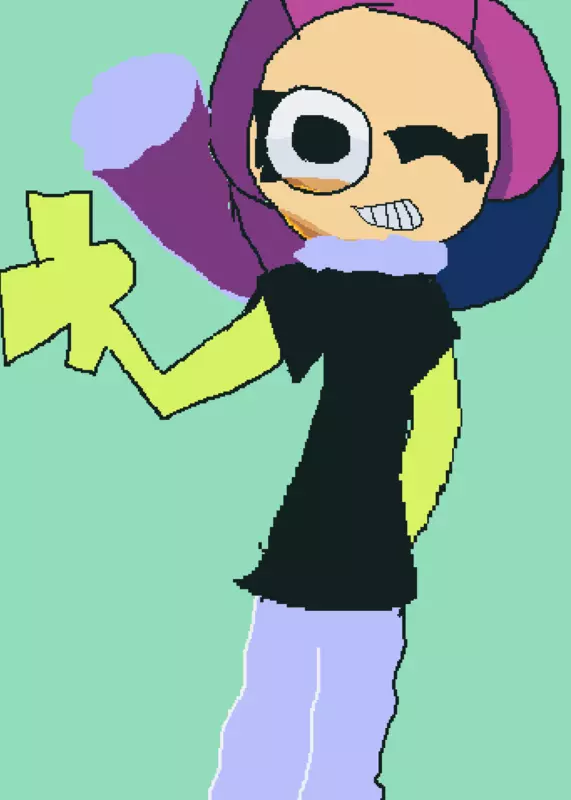 My Dandy's world Oc by @Bababooey85