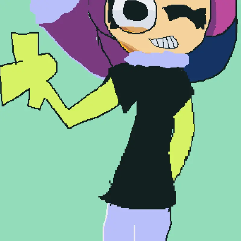 My Dandy's world Oc by @Bababooey85