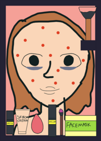 Skincare routine game
