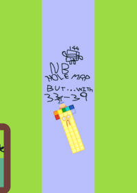 Numberblocks Hole Map But With 33-39