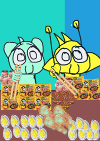 Sprunki eating