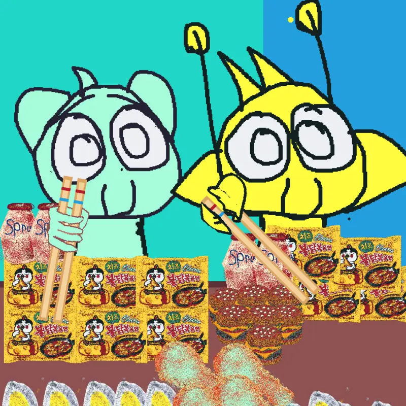 Sprunki eating by @superrrnova