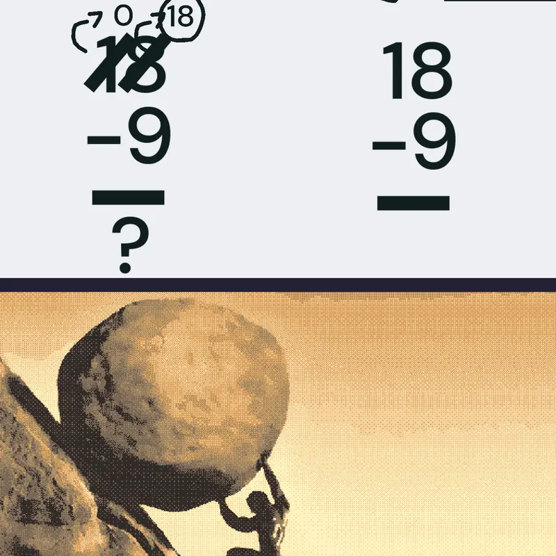 Math Sisyphus. by @LegacyDuding