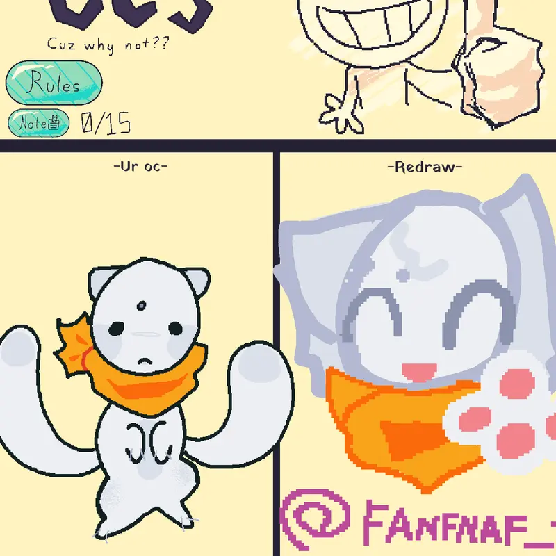 Redesign :3!! (In my style!) by @fanfnaf_123