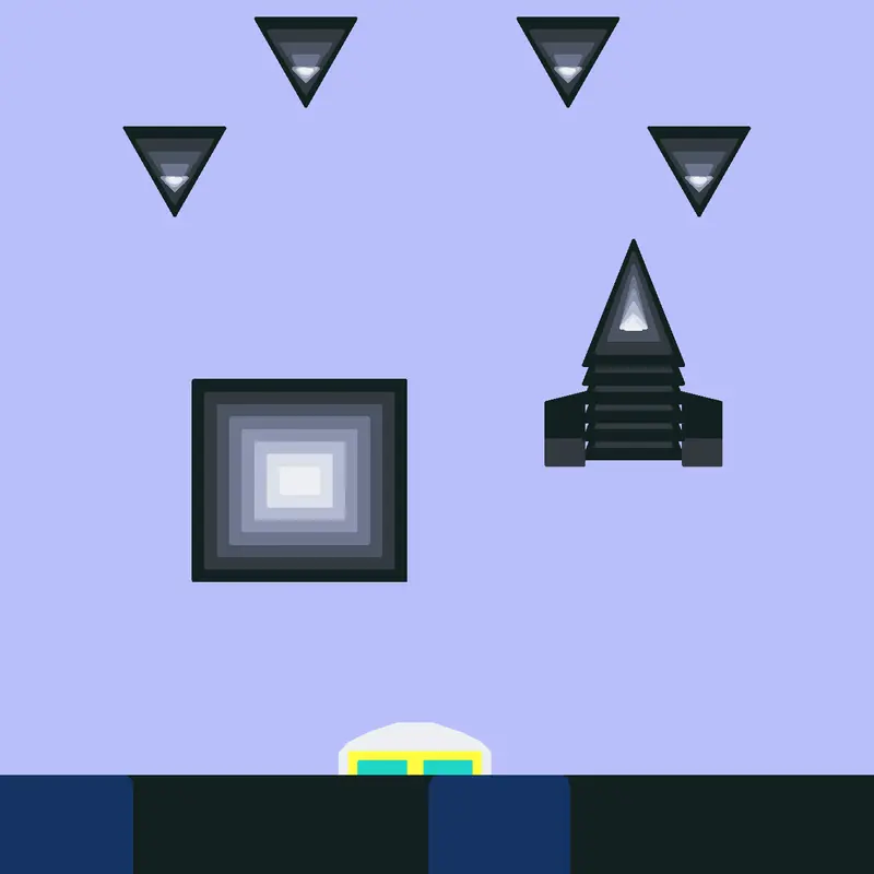 Ufo Geometry Dash by @CabTheCube
