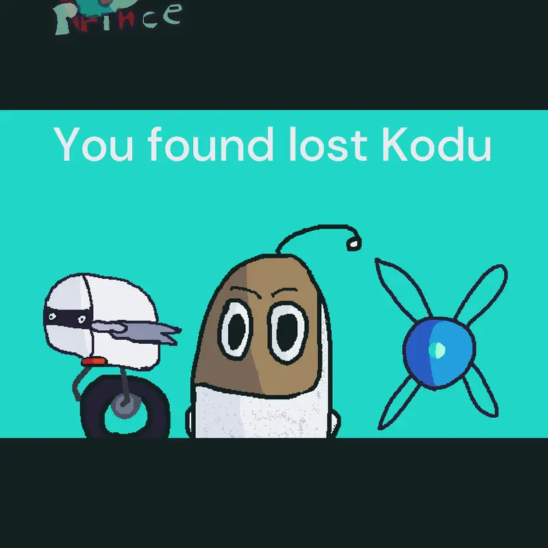 You found lost Kodu! by @Princefishcreations