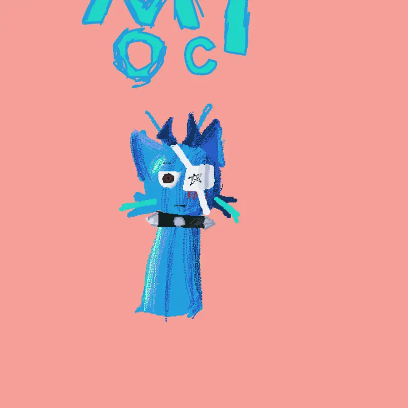 My oc :)) by @blue_cat_sprunki