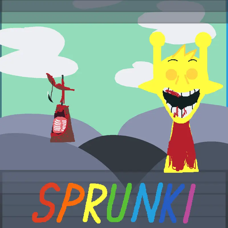 Sprunki mod phase 7 green night by @Sans-2026
