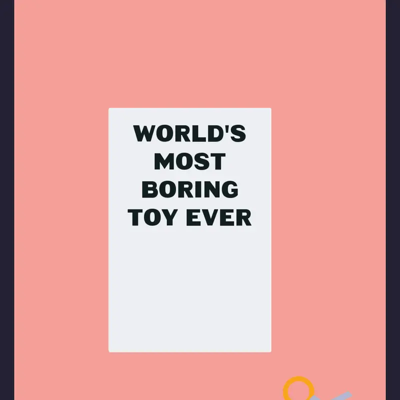Boring toy. Wow :/ by @magnet_bolls