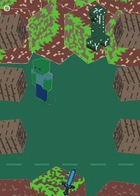 Minecraft zombie attack