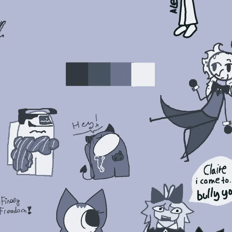 Hi drawing by @claratorres