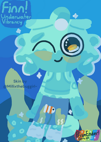 Another Finn skin by Millix drawn by me!