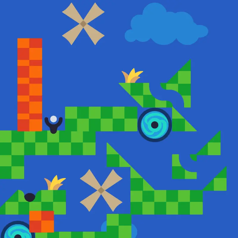 Impossible golf by @Henkihos