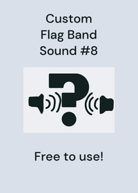Custom Flag Band Sound 8