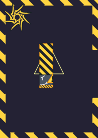 Danger Marker happy halloween and bye