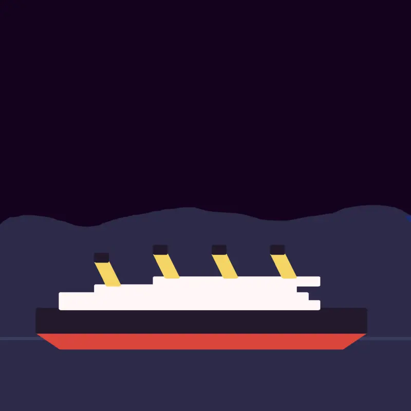 Titanic sank simulator by @TheFirst_Official
