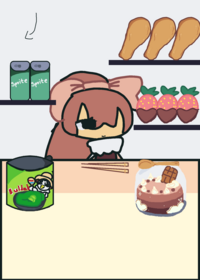 Feed milie!