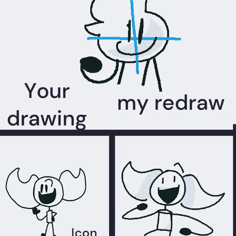 Redrawing A oc by @FPDAB