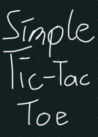 Simple Tic-tac-toe