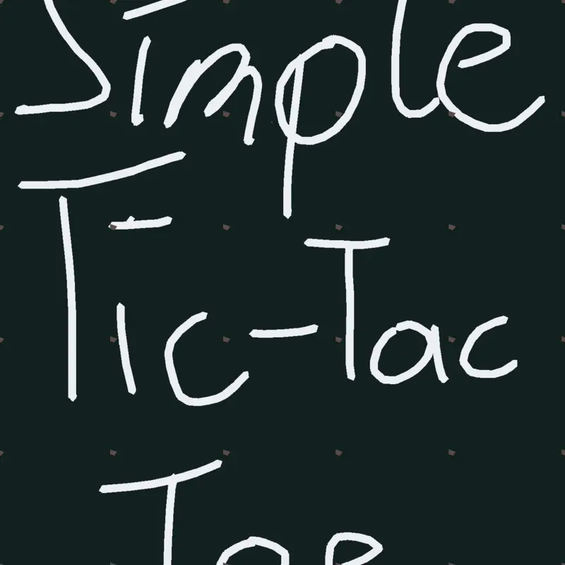 Simple Tic-tac-toe by @Race_challenge