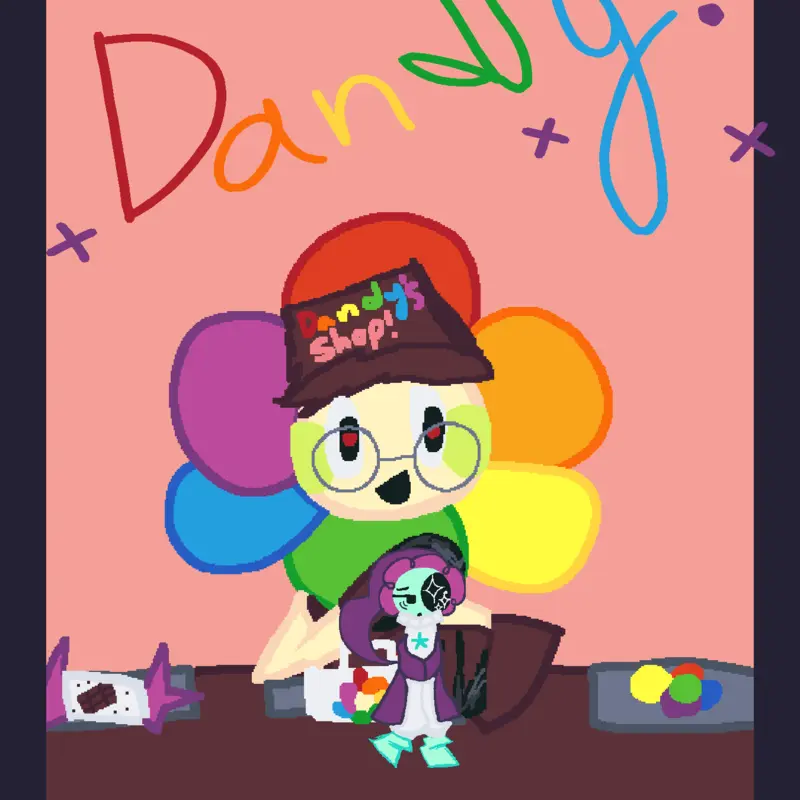 Dandy!🌻 this took me 2 hours😭😢 by @sparkleberry