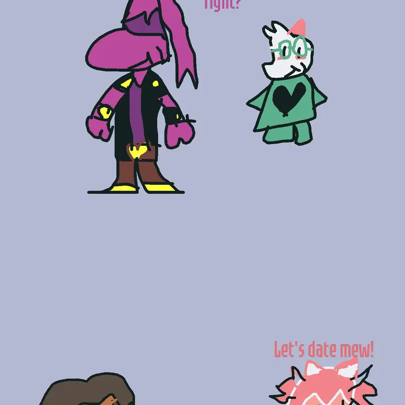 Susie when Kris and pink date be like: by @kalinicabatinica
