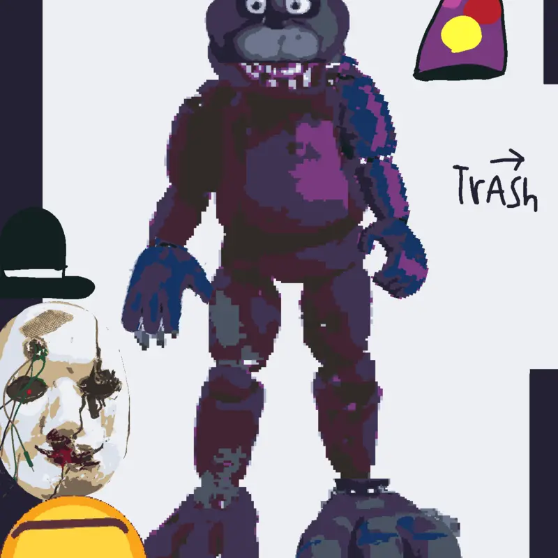 #fnaf #fifenightsatfreddys #bonie by @robloxdors
