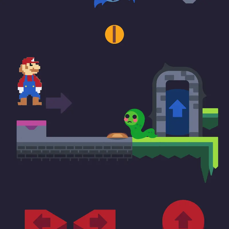 SMB 1 engine by @BananaPeelCharacter