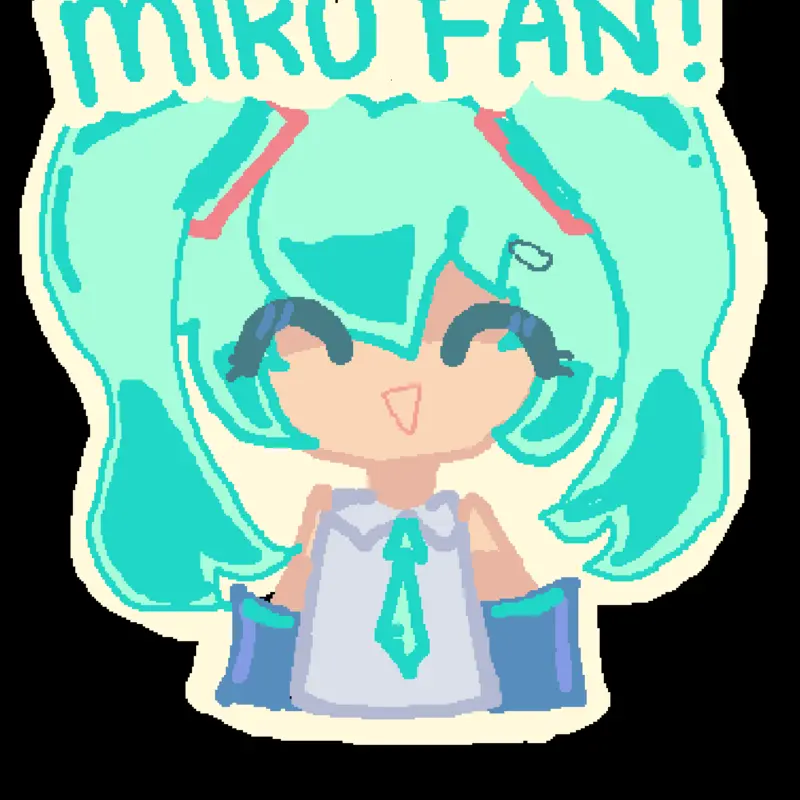 Miku by @cloverberrii