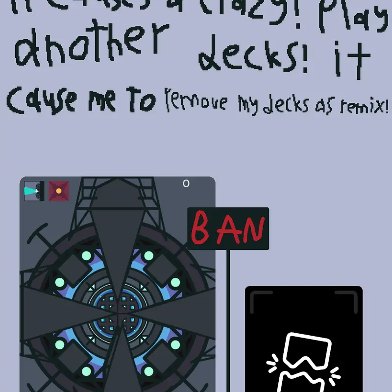 My remix decks was removed by castle by @izzpadawan