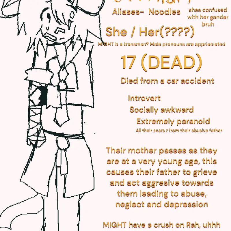 oc bodysheet by @confuzzle