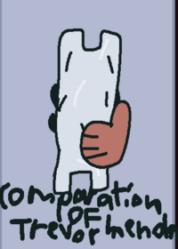 Trevor henderson comparation sise
