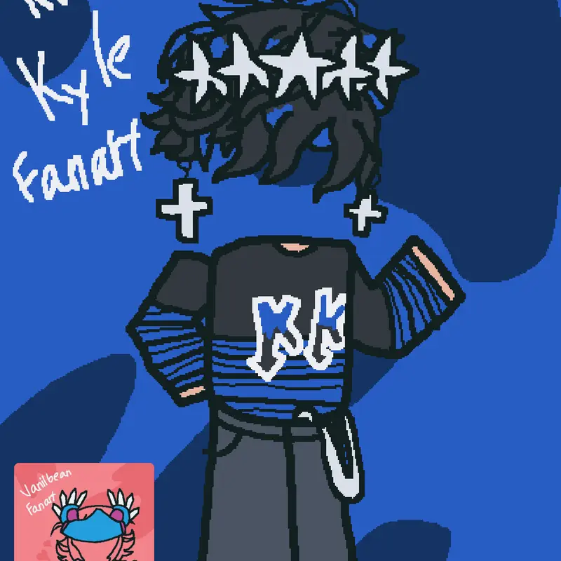 Kyle fanart by @N0RM4L_P3RS0N