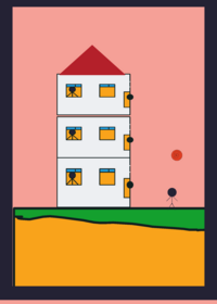 The city (this retry button follows you but...