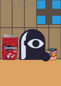 Feed the character again