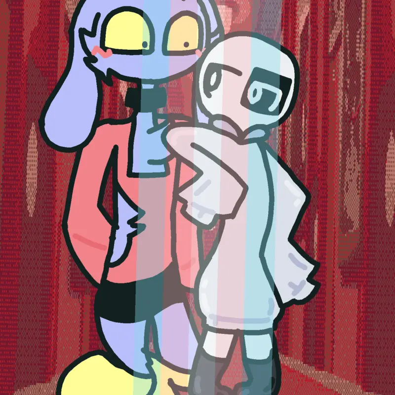 My TADC oc and jax by @-Tomato_XD_Lover-
