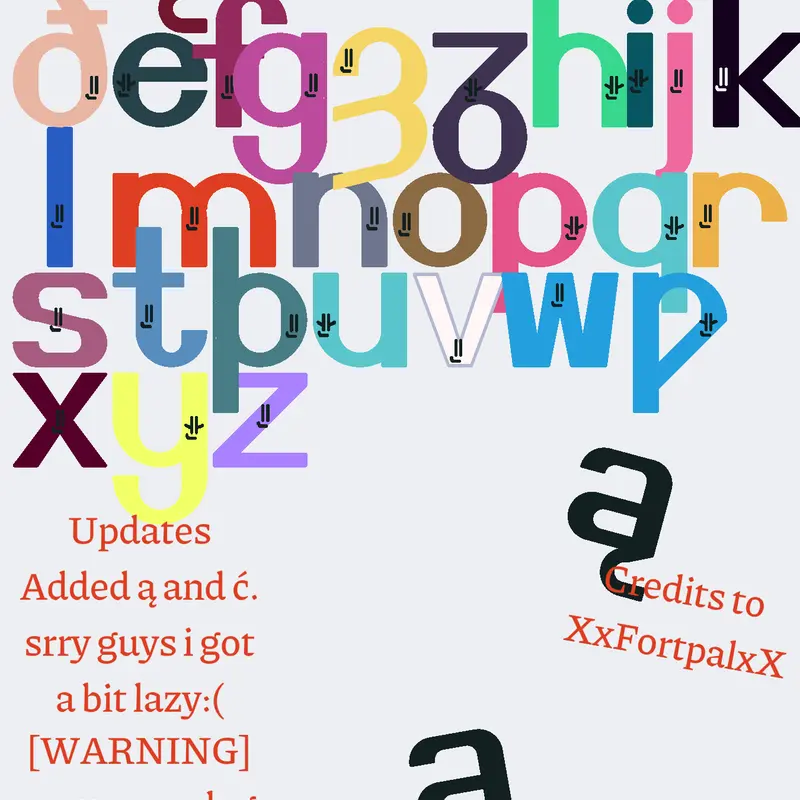 Alphabet band but.. what happened 2 them by @Andrea2_Halloween2026